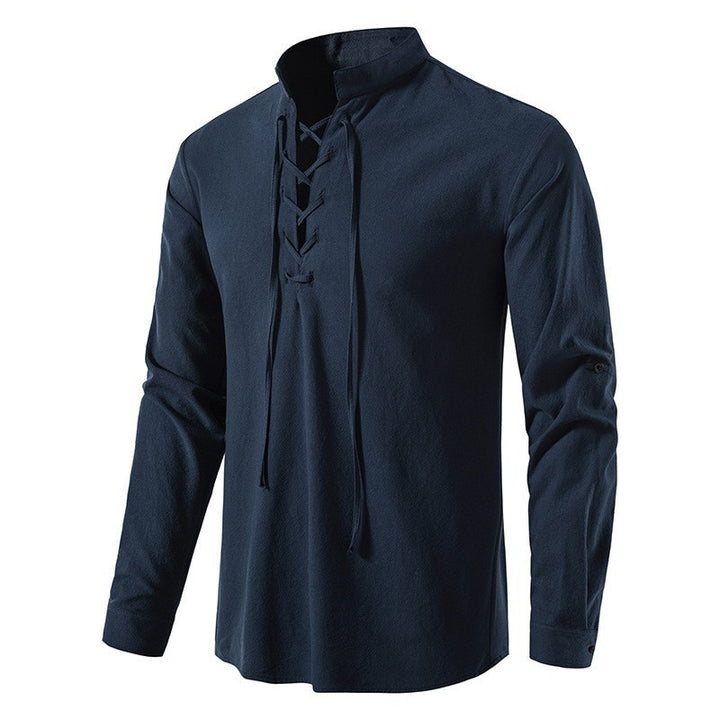 Aaron - Cotton Linen Shirt